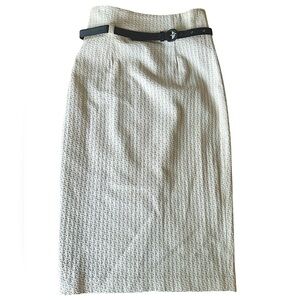 NWT Robert Rodriguez Belted Skirt